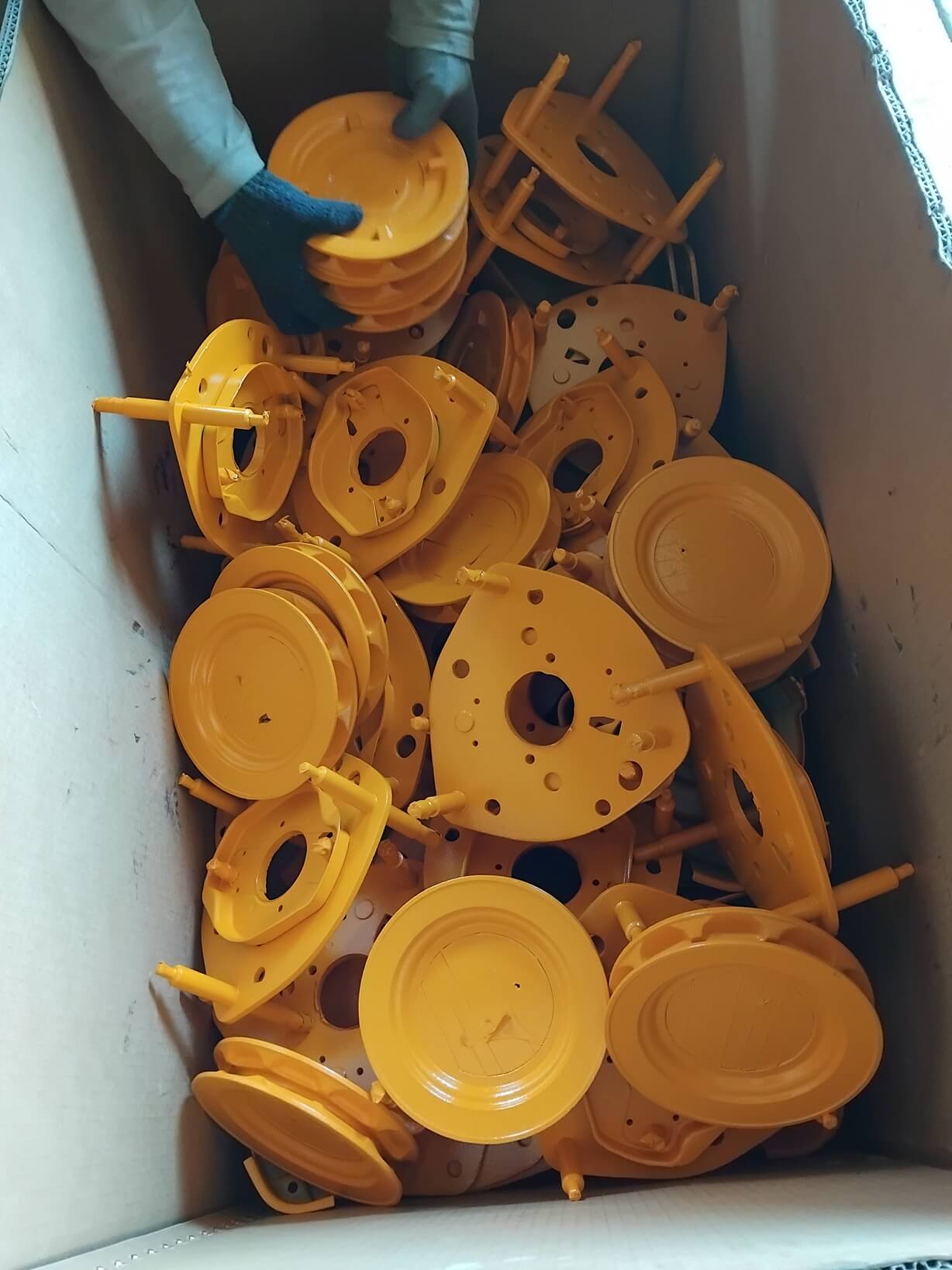 After Sandblasting and Coating